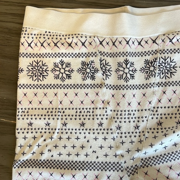 SKIMS POINTELLE CREAM COTTON LEGGINGS XL - Picture 7 of 16